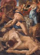 Rosso Fiorentino Moses Defending the Daughters of Jethro oil painting artist